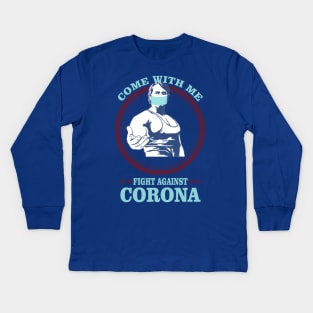 Fuck Coronavirus Kids Long Sleeve T-Shirt